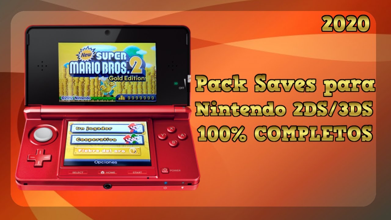 Pack Saves de Juegos para Nintendo 2DS/3DS [100% COMPLETOS]