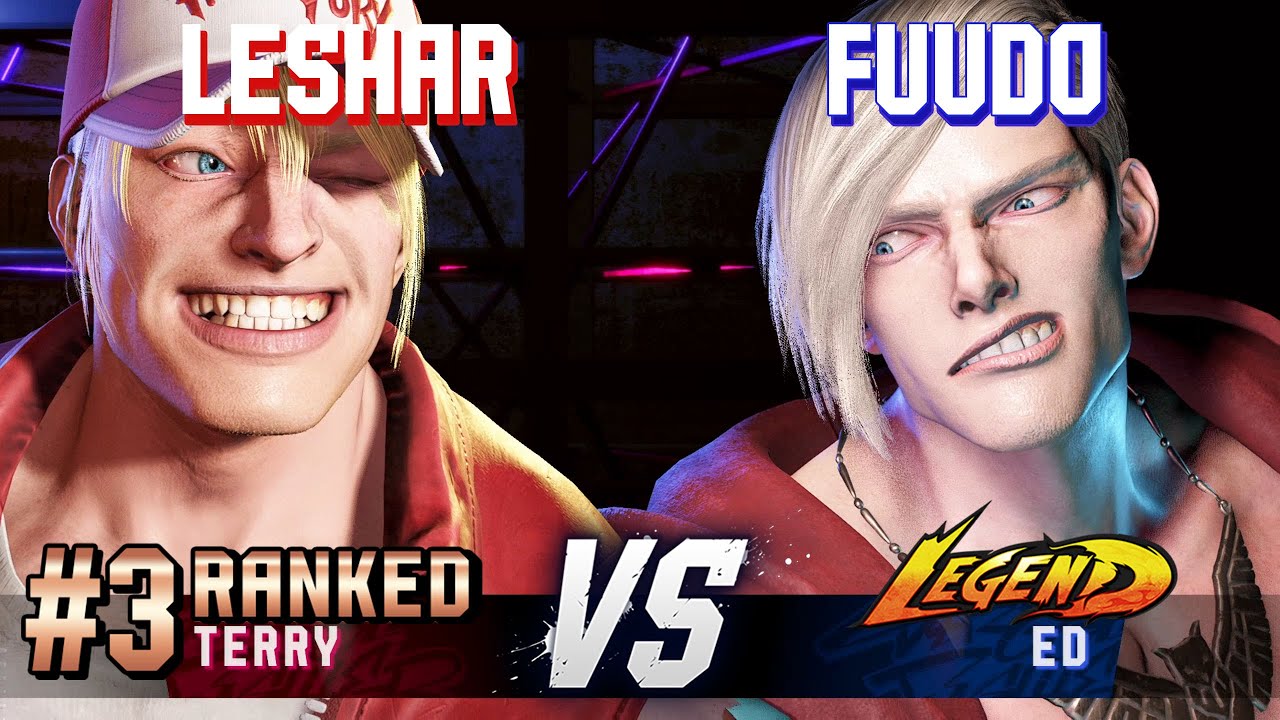 SF6 ▰ LESHAR (#3 Ranked Terry) vs FUUDO (Ed) ▰ High Level Gameplay
