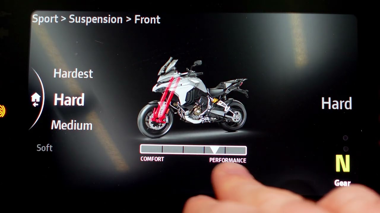 Объяснение режимов езды Ducati Multistrada V4!