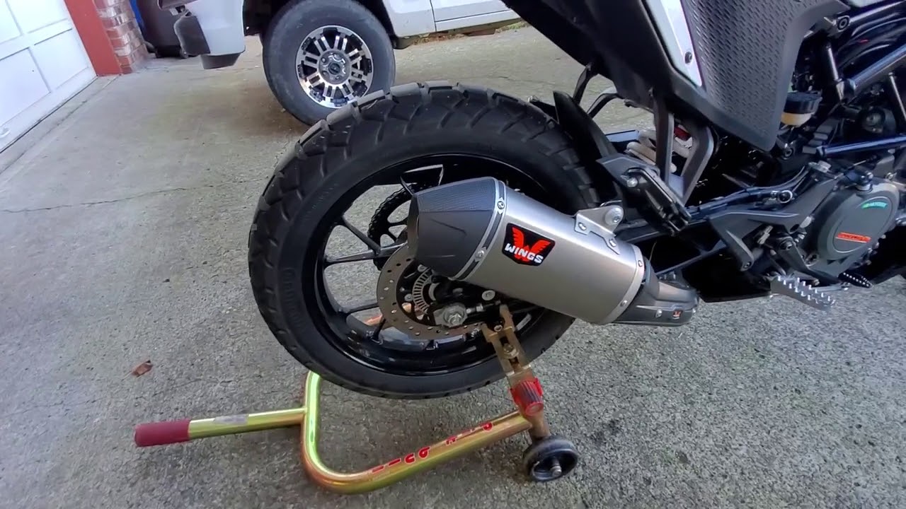 KTM 390 Adventure | Verex Cat Delete And Wings Exhaust