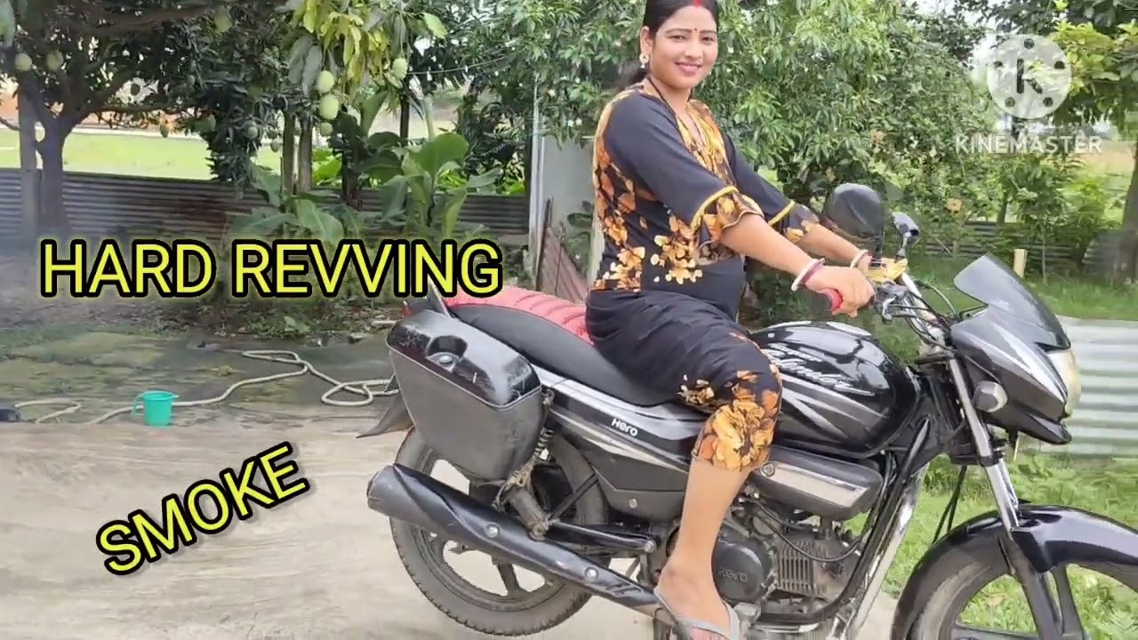 SPLD HARD REVVING & SMOKE #sona devi max comedy#longvideo#kickstart#subhashnupurvlog