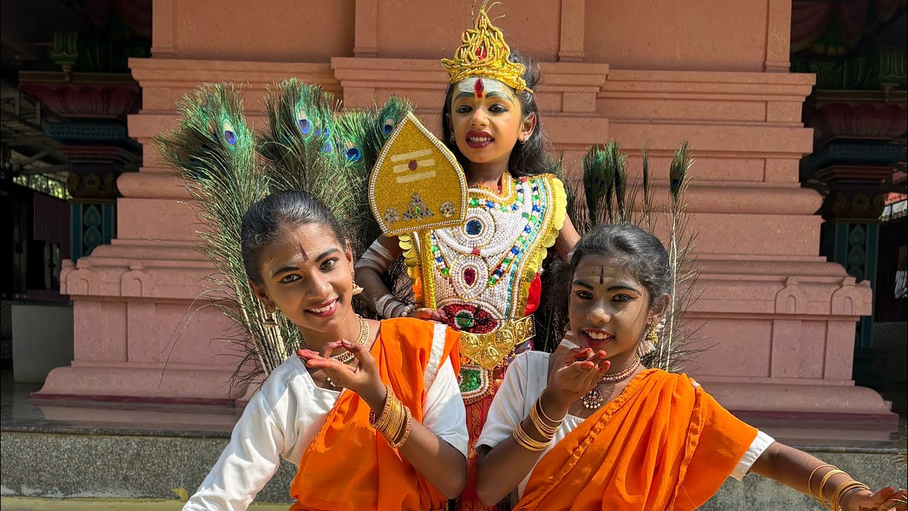 kaakum Vadivel full song # dance choreography by shri visvaralaya Bharatham academy 