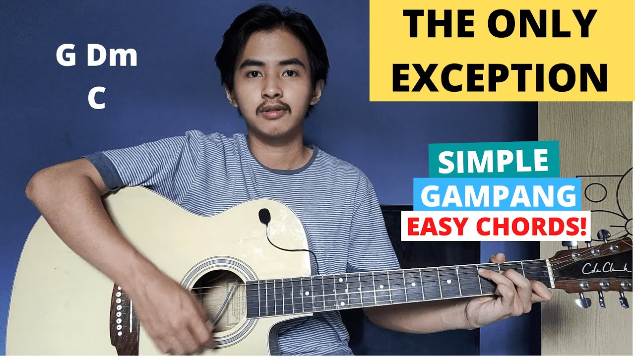 CHORD SIMPLE GAMPANG (The Only Exception - Paramore) (Tutorial Gitar) Easy Chords!