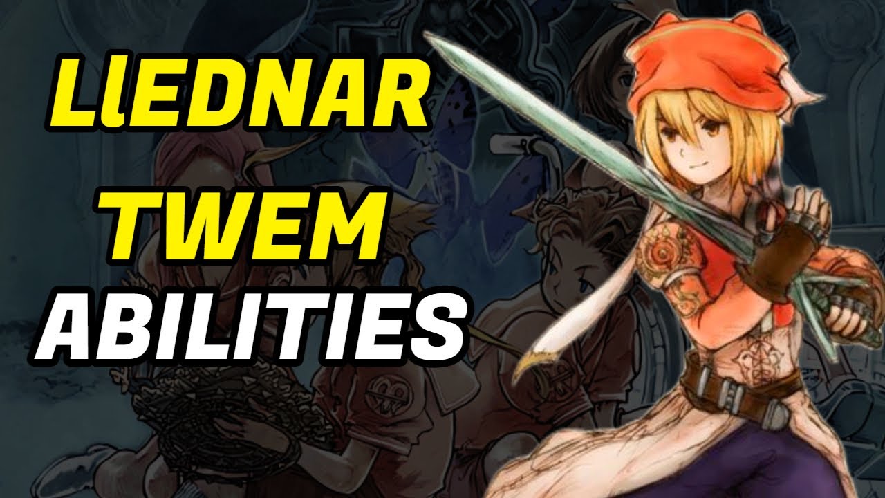 Final Fantasy Tactics Advance Llednar Twem Abilities (Biskmatar)