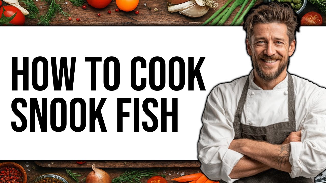 How To Cook Snook Fish