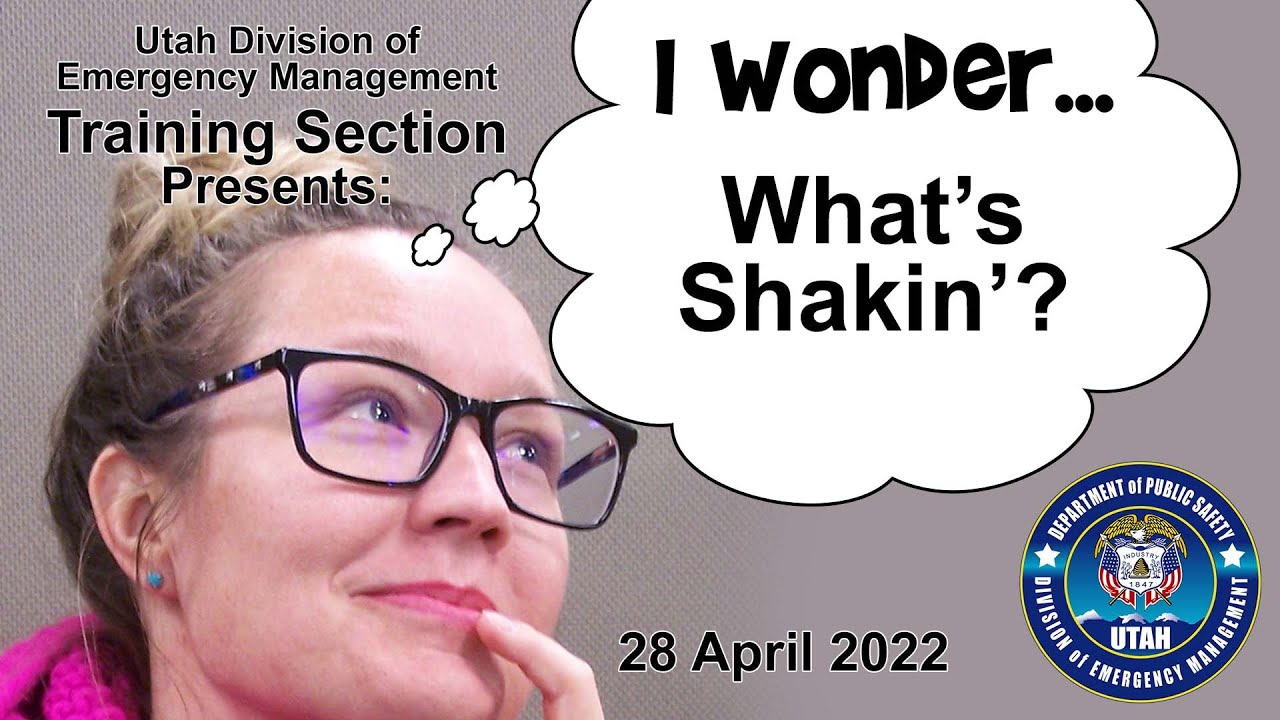 I Wonder Whats Shakin 28 Apr 2022