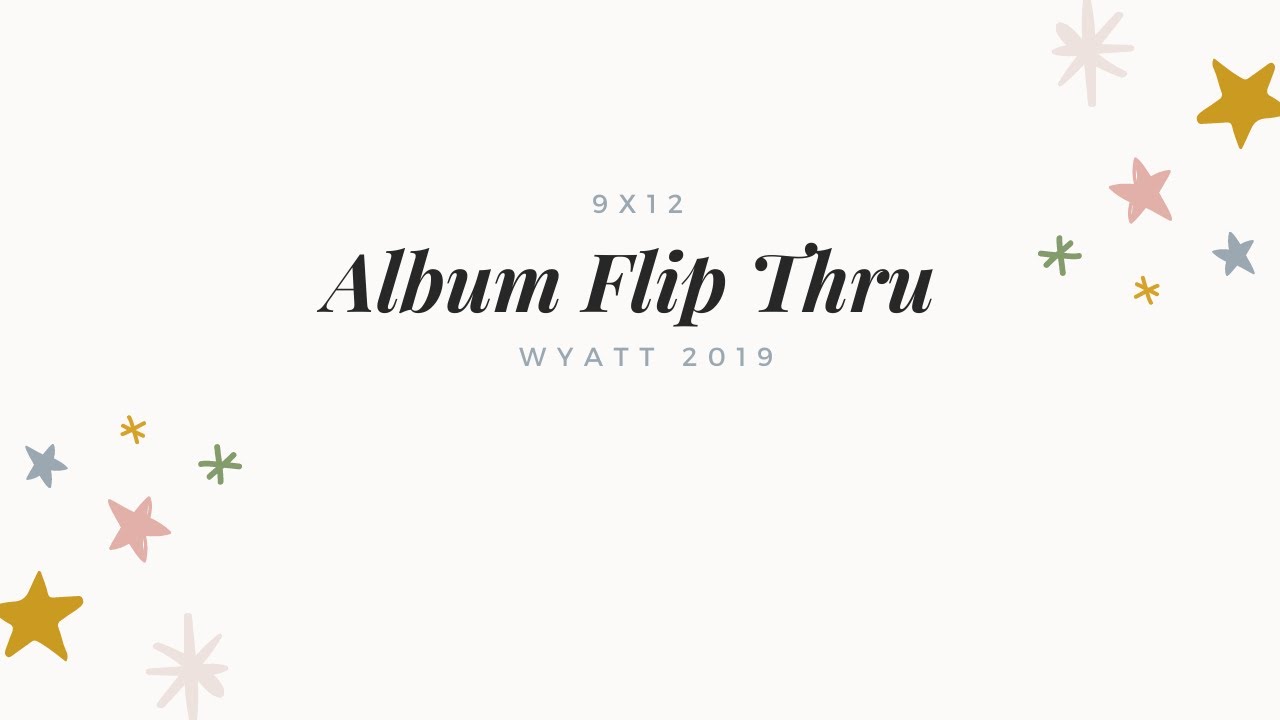 Scrapbook Album Flip thru | Wyatt 2019 |***Jessica Grace***