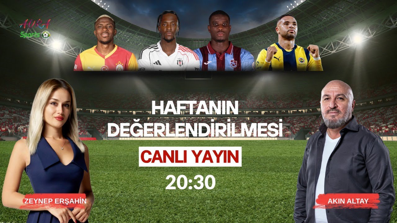 🔴 CANLI | HAFTANIN DEĞERLENDİRMESİ |  Bahis Skandalı !  TFF  A&ccedil;ıklamalar , G&uuml;ndem &Ouml;zel