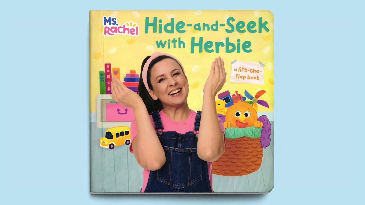 Ms Rachel Hide and Seek with Herbie | Toddler Language Skills | Read Aloud Book | Hoots & Tales