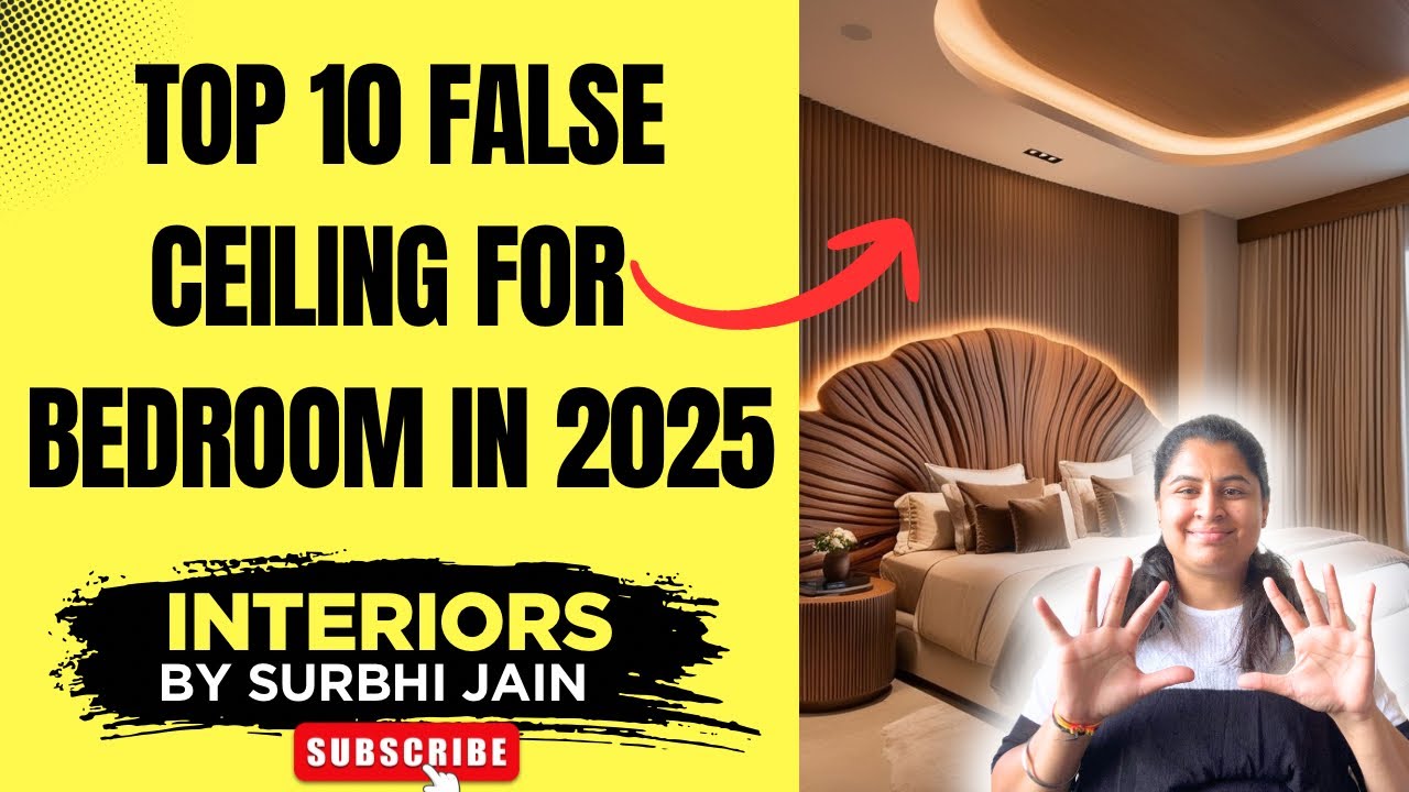 2025 Trending False Ceiling for Bedrooms 🏡 | Interior by Surbhi Jain