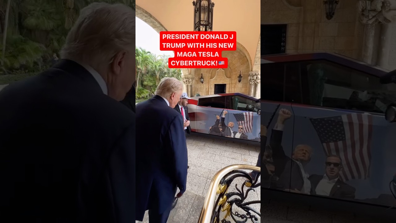 Дональду Трампу подарили кастомный автомобиль с его портретом&hellip; и интернет просто в шоке! 😳🔥