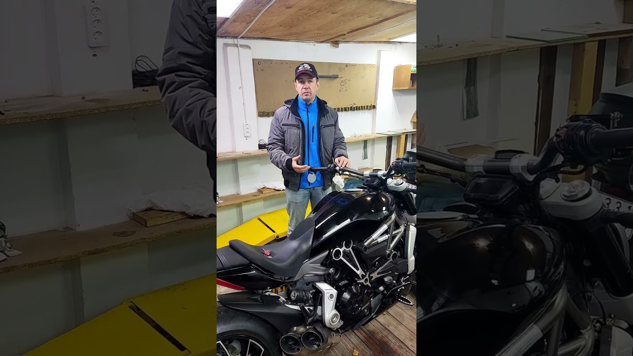 Ducati xDiavel, ремонт приборной панели. #ducatixdiavel