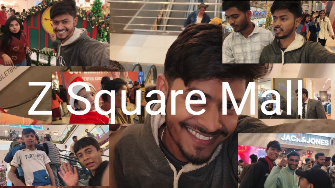 Fun at Z square Mall kanpur 🥳😀😋 | vlogs with anurag |