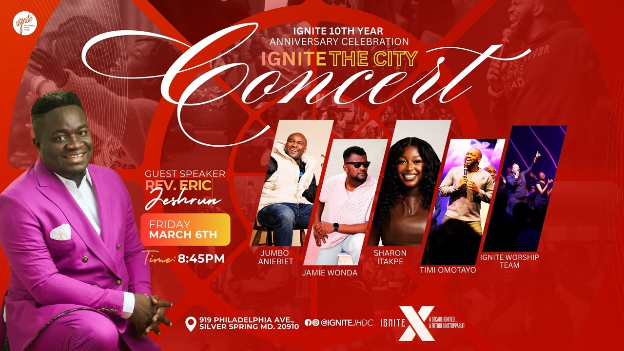 JHDC | Ignite The City Concert| March 6, 2026