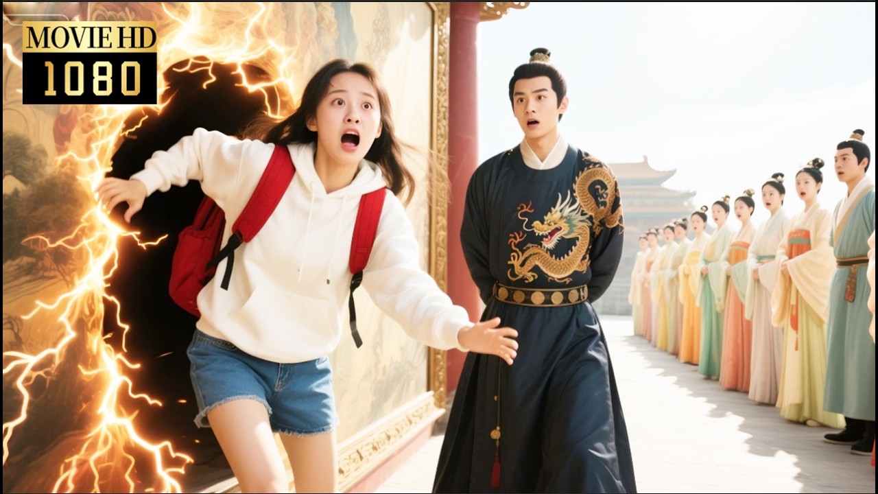 【MOVIE】少女穿越古代，竟從畫像裡鑽出來，王爺看呆了！【公子墨上香 The Magic Pen】 #刘宇宁#书卷一梦