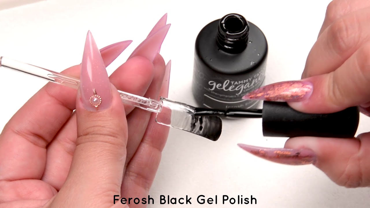 ❤ Tammy Taylor presents yvy nails Hollow Nights Nail Design