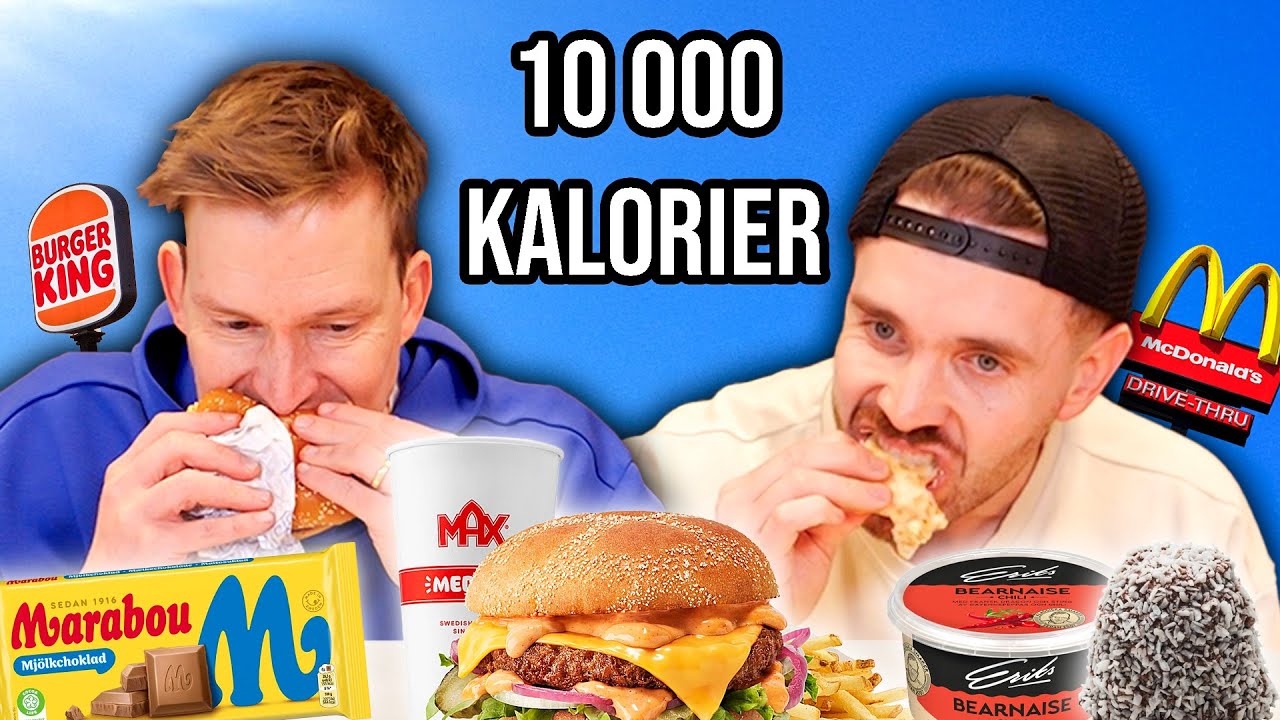 Klarar vi att äta 10 000 kalorier på 60 minuter?