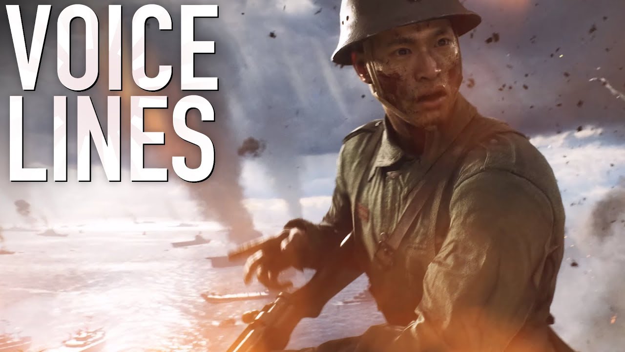 Battlefield 5 - Potential Japanese / Russian Voice Lines