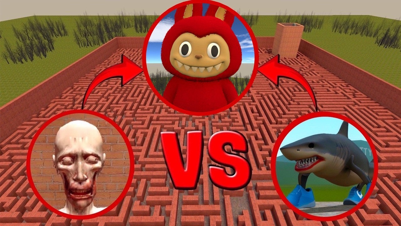 TUNG TUNG SAHUR vs SCP-096 vs SONIC TAPES | Garry’s Mod Epic Battle