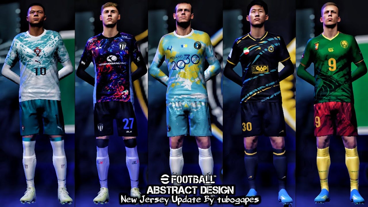 New Design Kits🔥 Best Abstract Jersey | eFootball 2026 Mobile