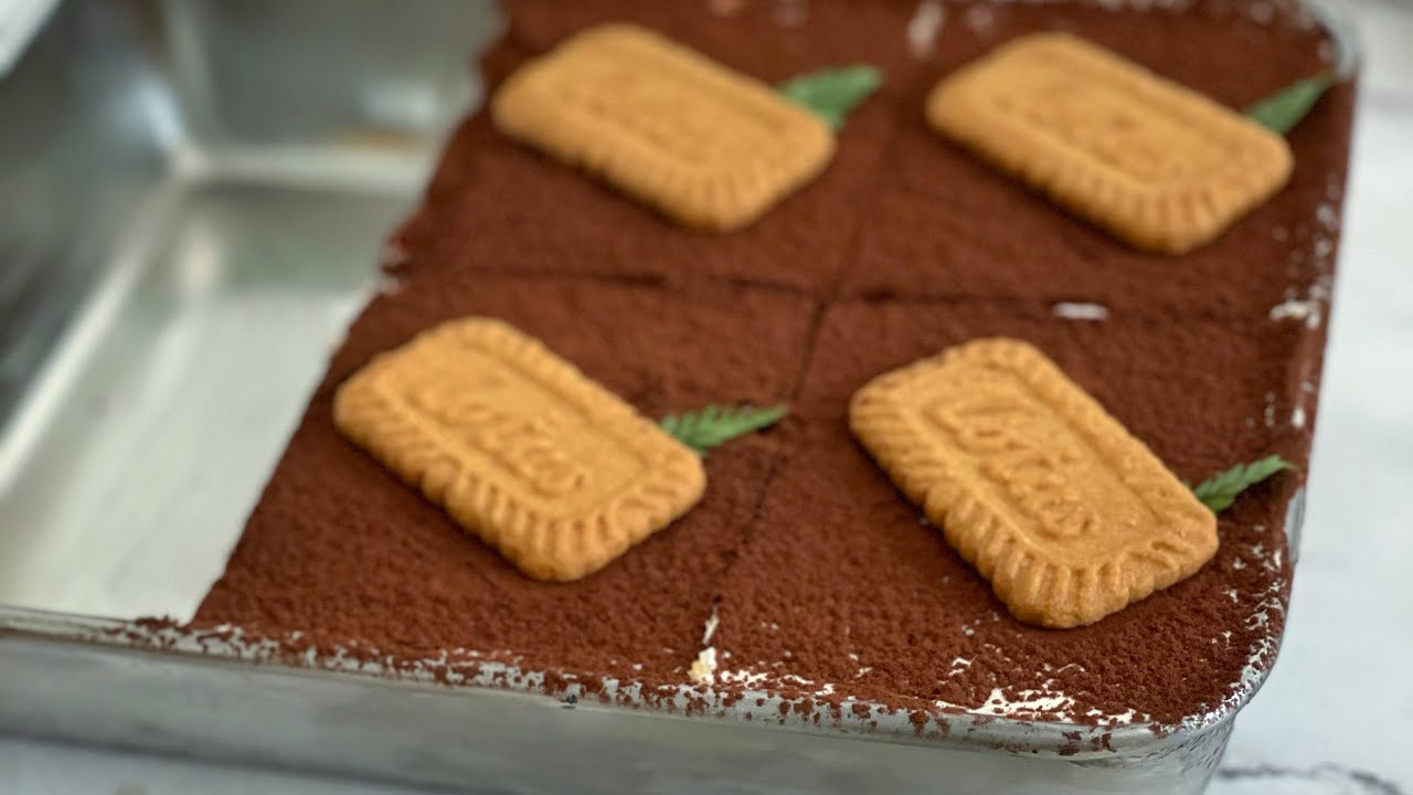 ทีรามิสุ เค้กถาด เค้กกาแฟ สูตรไม่ใส่ไข่ ไม่ใช้เตาอบ Tiramisu No Egg No Oven ทำขนมกับเชฟโจ Ep.77