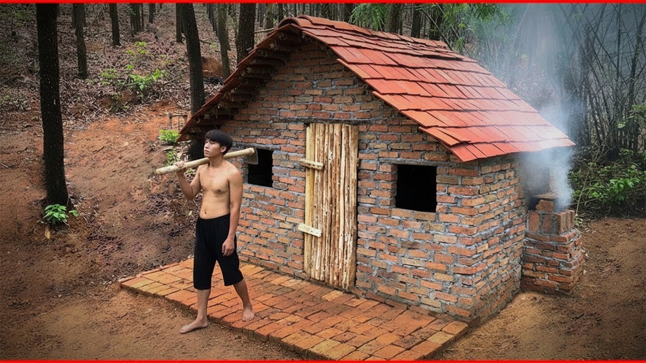 365 Days Living Alone in the Rainforest | My Complete Survival and Building Journey
