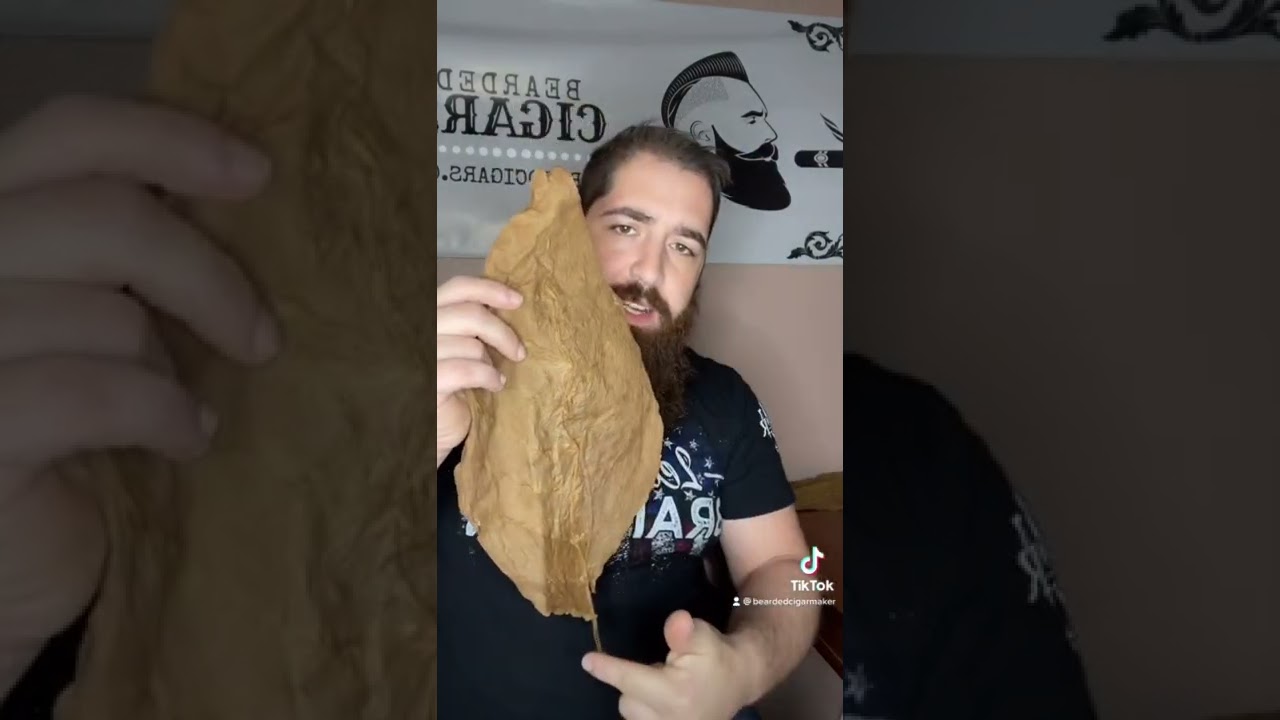 How to make a cigar at home (no tools edition)