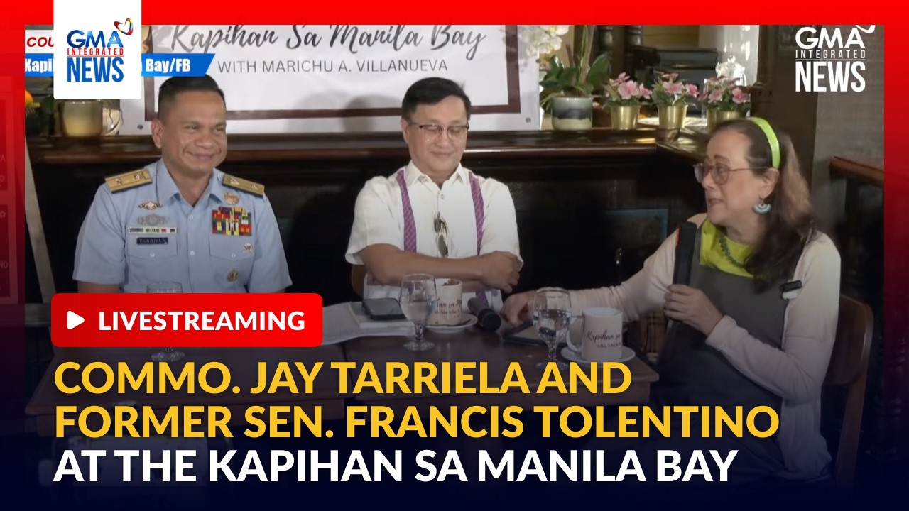 LIVE - Kapihan sa Manila Bay forum with PCG Commo. Jay Tarriela... - Replay | GMA Integrated News