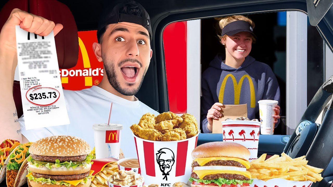 I Let the Person in Front of me DECIDE What I Eat For 24 Hours