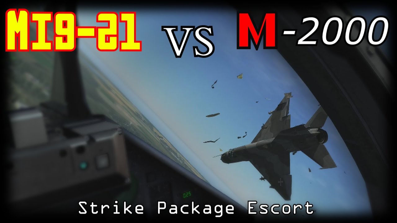 DCS: Strike Package Escort (Mirage-2000)