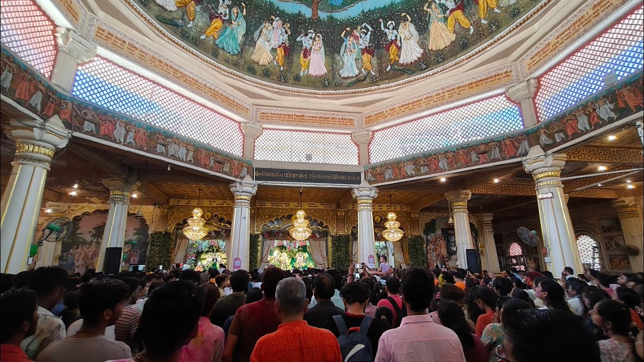 Iskcon Temple, Ahmedabad || Holi festival 2026 celebration 🎊 || Radhe Krishna 👑