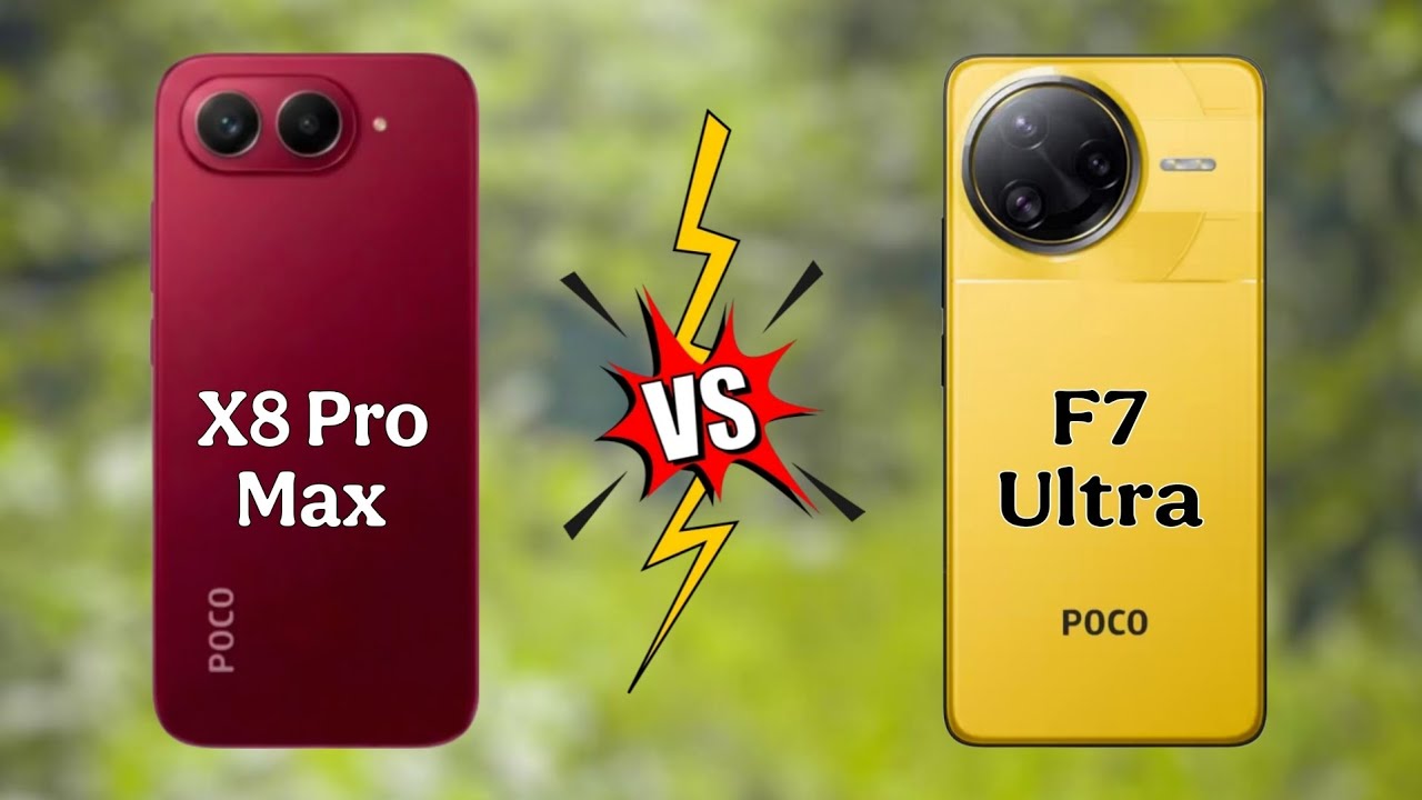 Poco X8 Pro Max 5G vs Poco F7 Ultra 5G II FullComparison