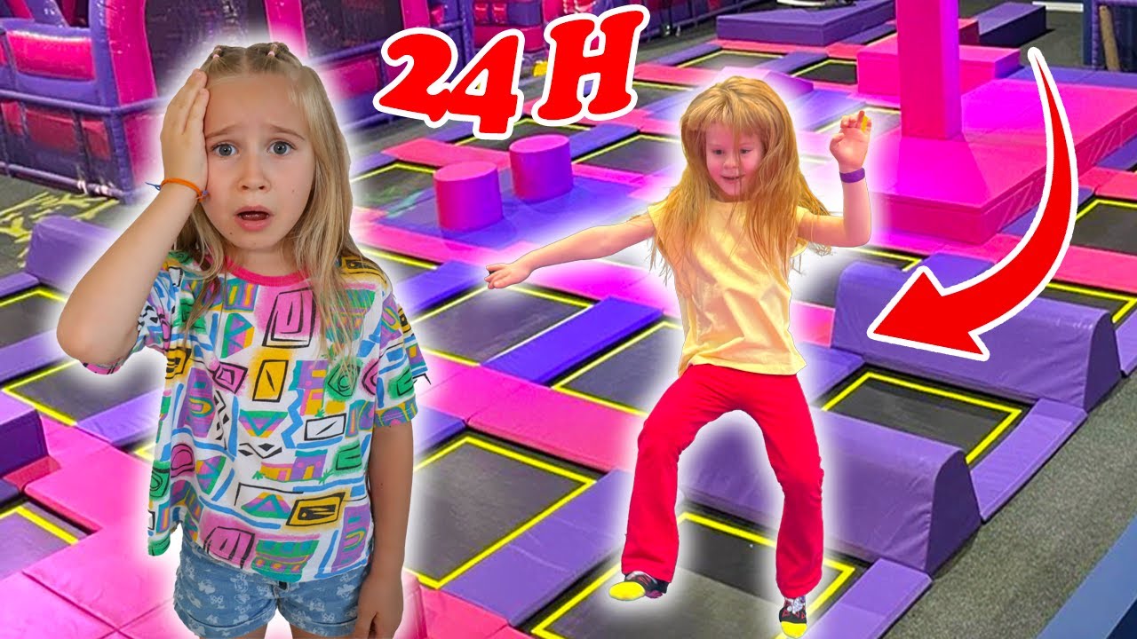 24 ORE AL TRAMPOLINE PARK CHALLENGE! 🫣