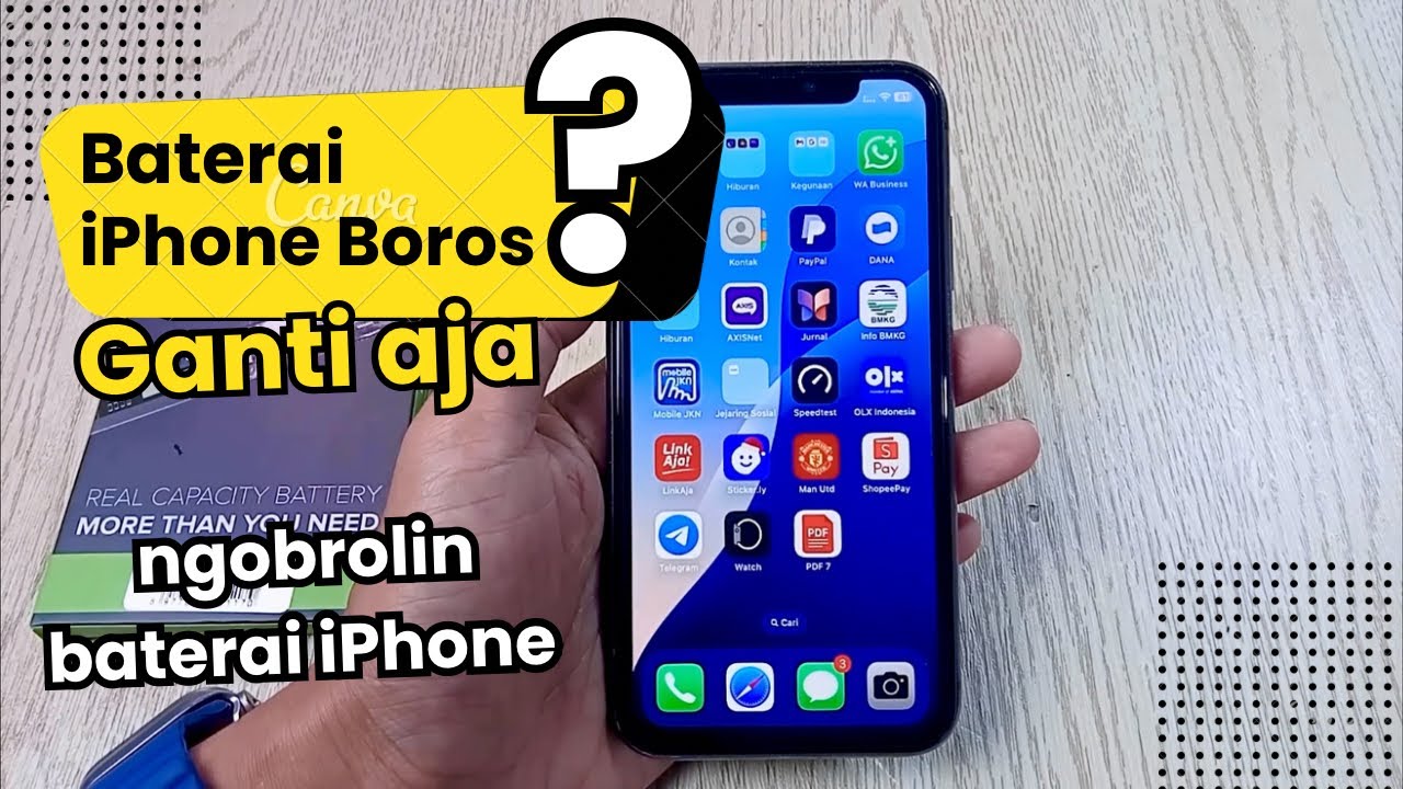 Baterai pengganti yang bagus untuk iPhone dan harga terjangkau?