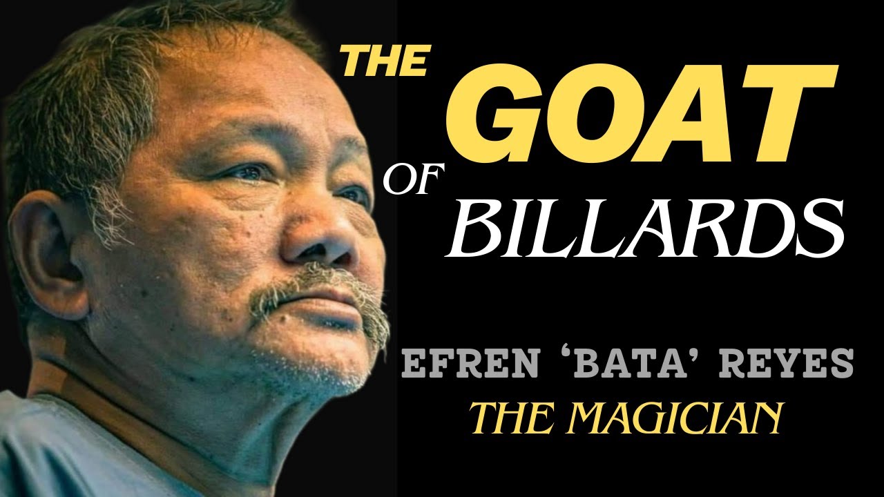 Efren “Bata” Reyes: Mula sa Batang Lansangan Hanggang GOAT ng Billiards | Tunay na Kwento