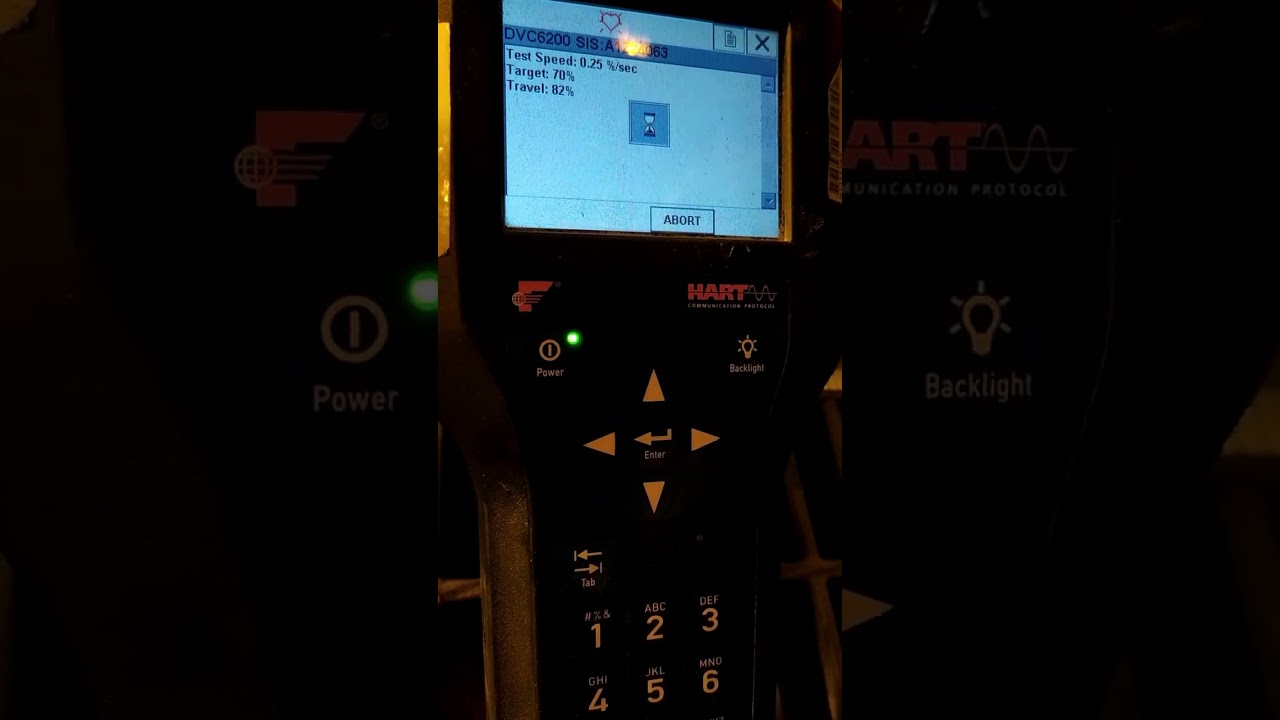 DVC6200 Control valve calibration and partial stroke test step by step through HART475