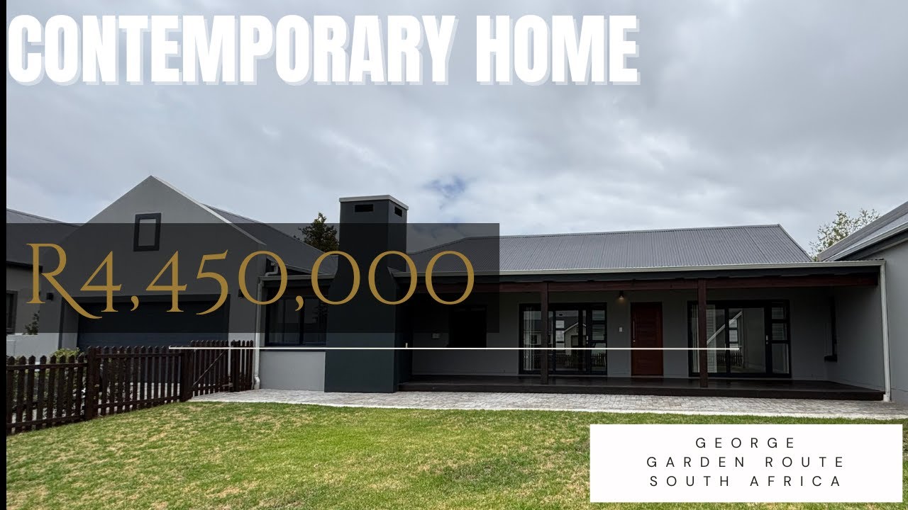 Contemporary Home in Kraaibosch Country Estate, George, Garden Route, South Africa.