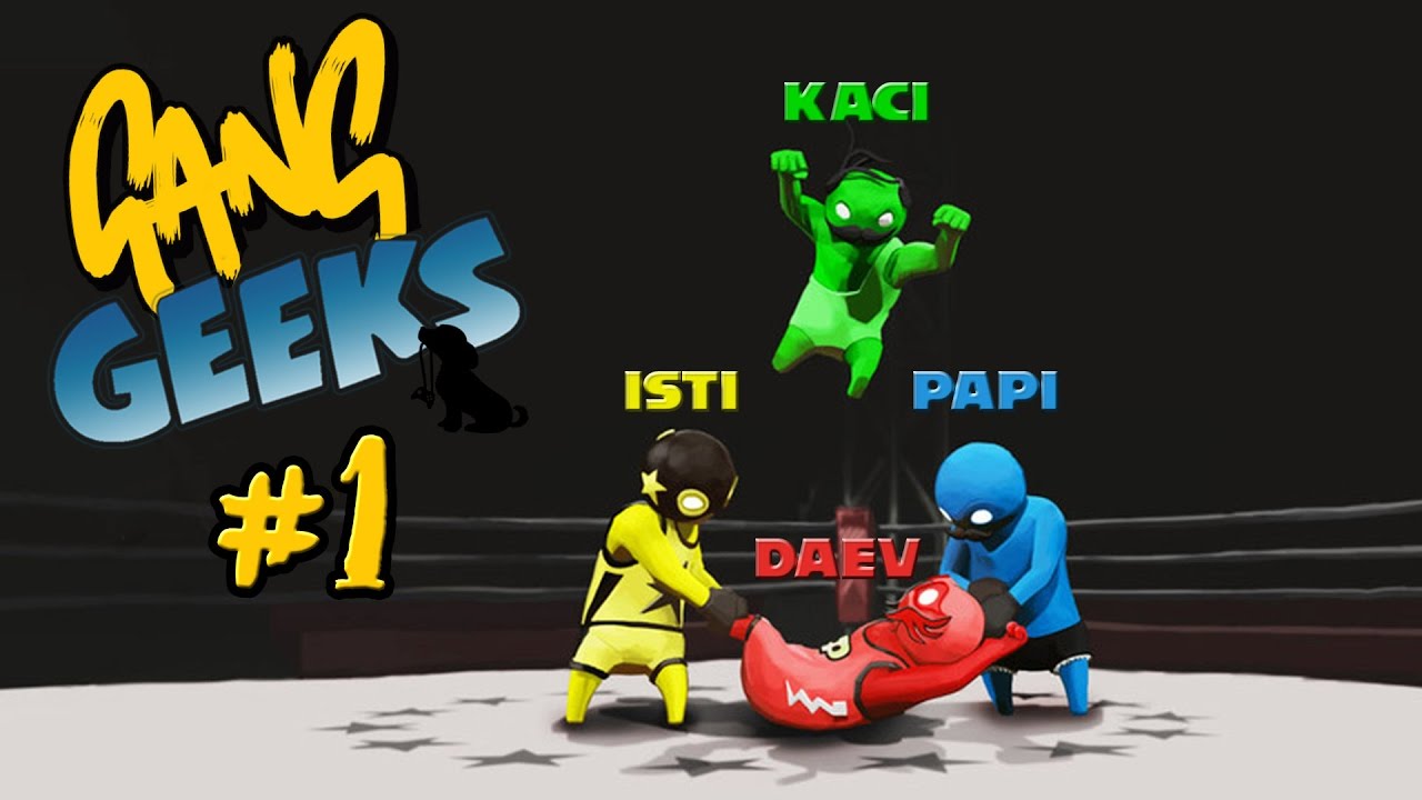 Gang Beasts Part 1 | Kapaszkodj, csodálatos takonyember! (Szalay Isti, Paplovag, Kaci)