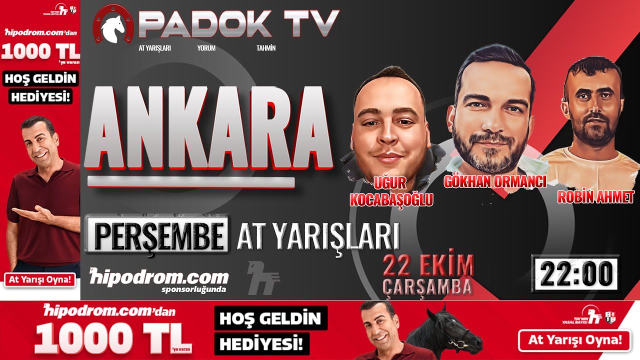 23 Ekim 2025 // Ankara At Yarışı Tahminleri // G&ouml;khan Ormancı - Ahmet Yal&ccedil;ınkaya - Uğur Kocabaşoğlu