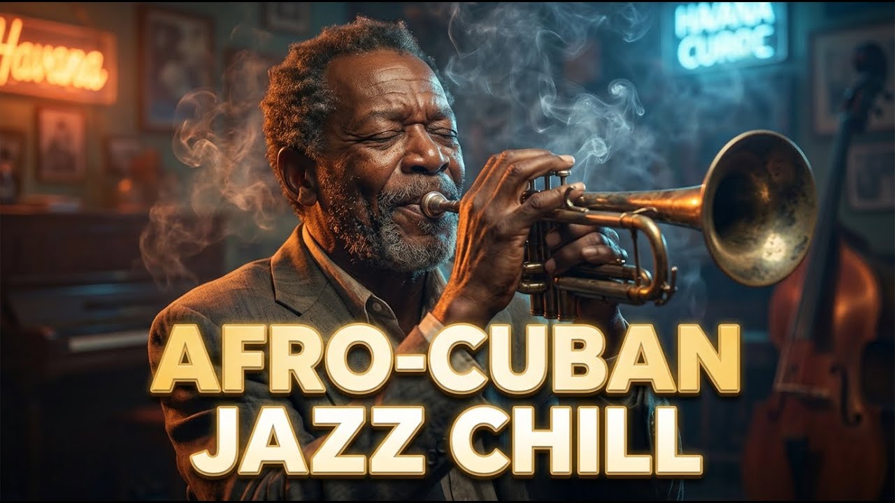 Noche en La Habana | Smooth Afro-Cuban Jazz for Night Reading