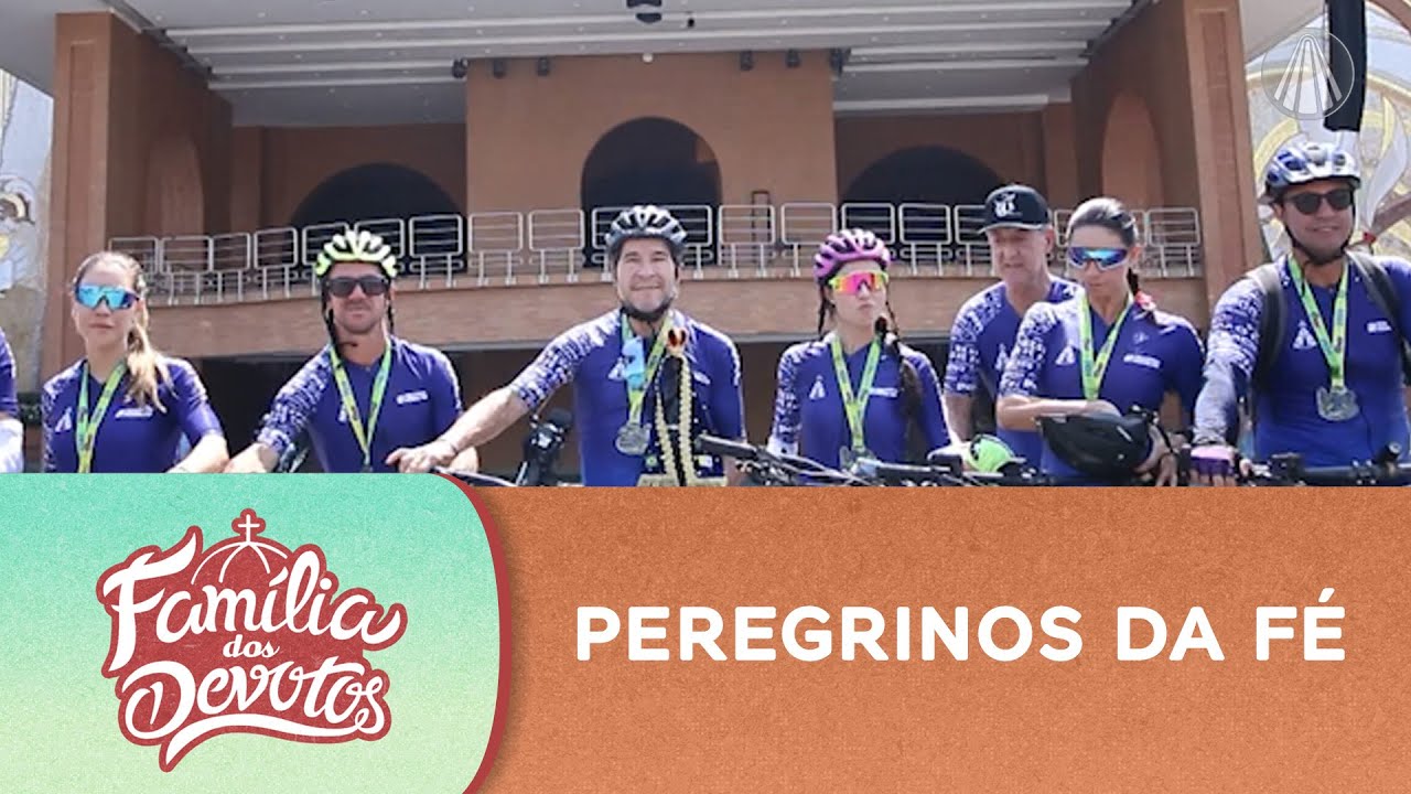 Daniel percorreu o Caminho da Fé pedalando até o Santuário Nacional