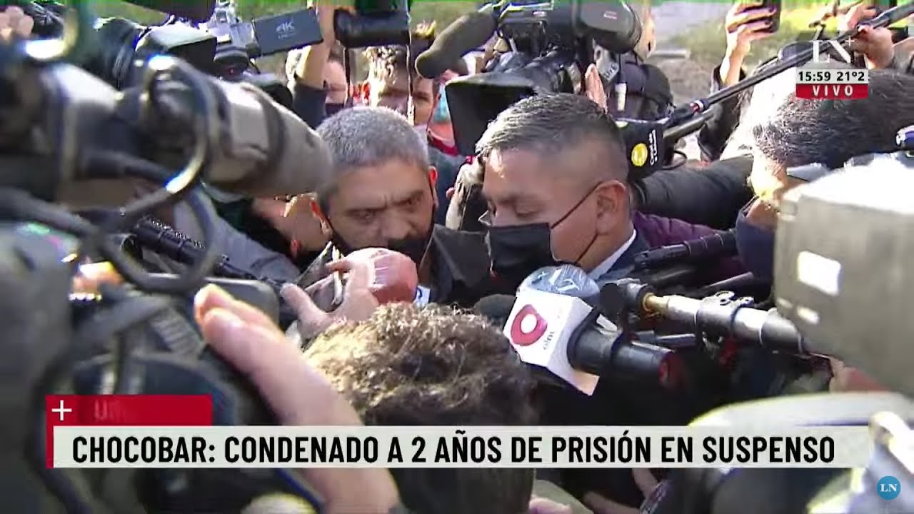 Chocobar: condenado a 2 años de prisión en suspenso