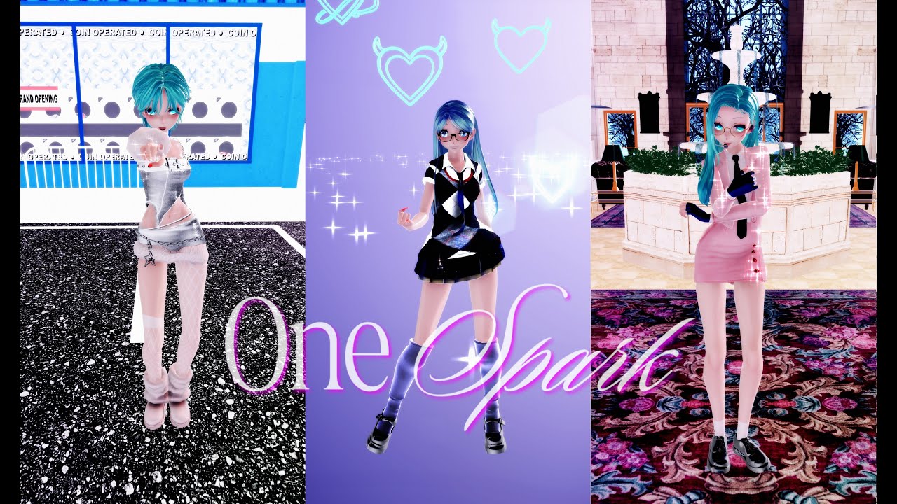 ≡MMD≡ Hatsune Miku - One spark / Twice [4KUHD60FPS][Eng sub]