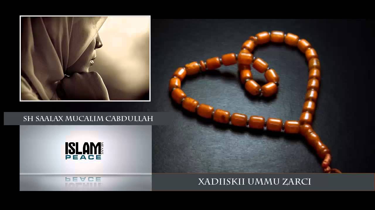 Xadiiskii Ummu Zarci - Sh Saalax Mucalim Cabdullah
