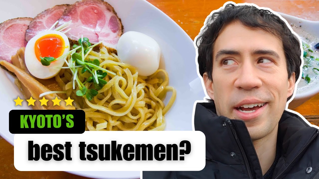Deep Into Kyoto for TOP RATED Tsukemen (Dipping Ramen)