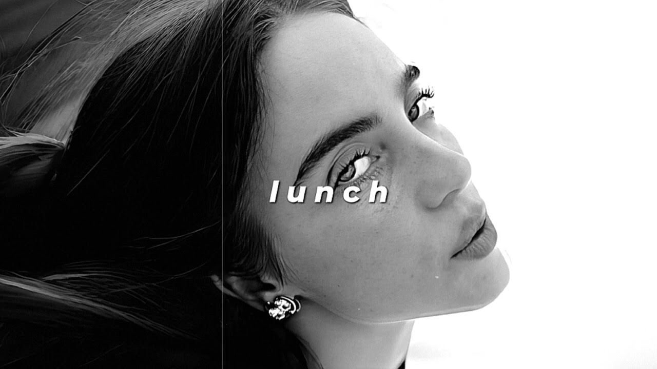 billie eilish - lunch (slowed + reverb)