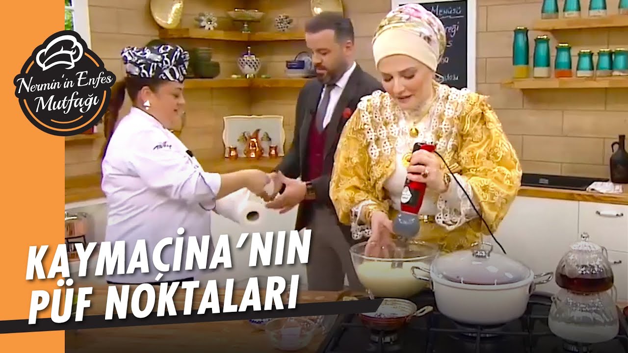 Tadı Damağınızda Yer Edecek Kaymaçina Tatlısı Yapımı - Nermin'in Enfes Mutfağı