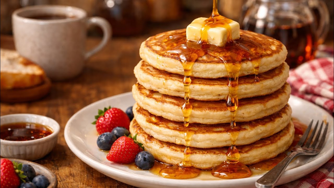 The BEST Vanilla Bean Buttermilk Pancakes | & Starting An Urban Garden