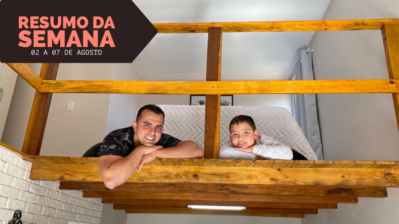 Construindo nossas KITNETS: resumo da 46ª semana - tour pela OBRA | 02 a 07 de Agosto