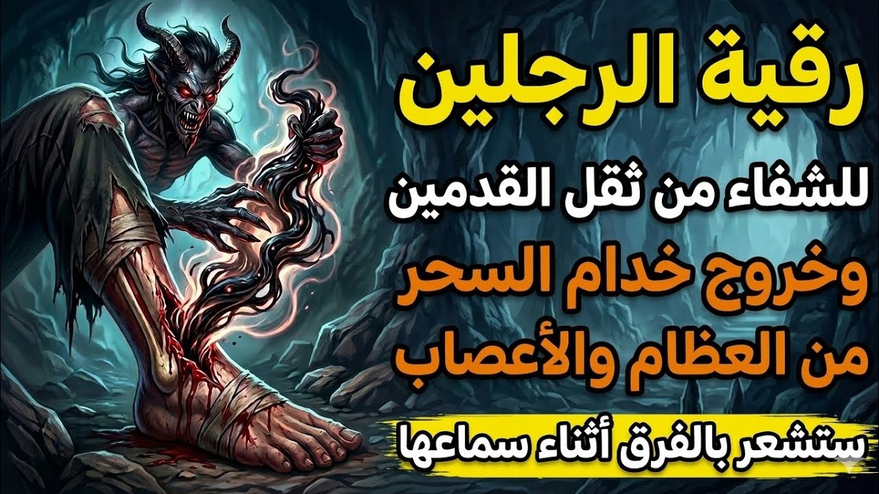 💥الرقية الشرعية لآلام العظام والمفاصل | تخلص من آلام القدمين للأبد بهذه الرقية الشرعية لحرق الشيطان